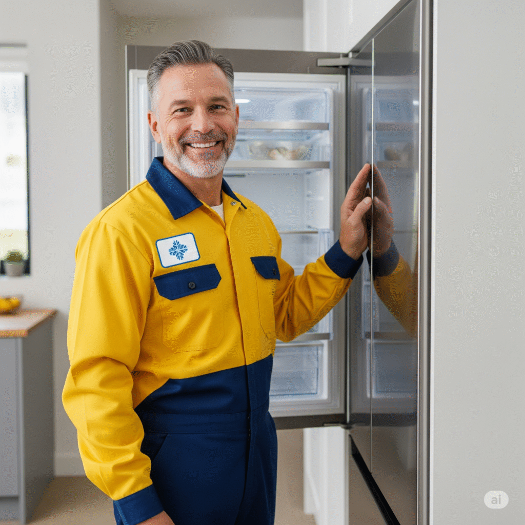 Em Socorro SP um técnico de refrigeração e manutenção de geladeiras
